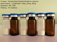 Cáncer anti liofilizado antineoplástico de la inyección del polvo/de la inyección 20mg del clorhidrato de Daunorubicin
